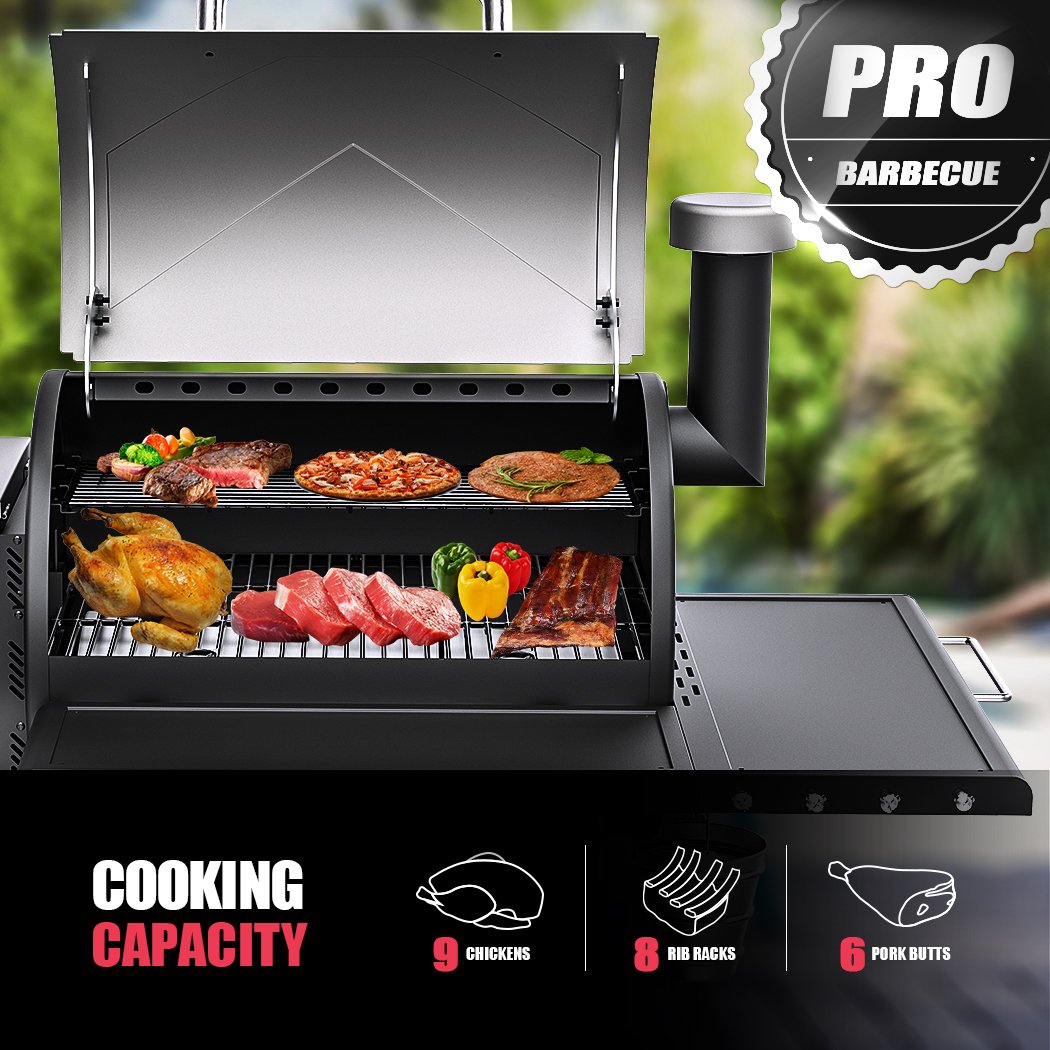 Asmoke AS660N-2 WOOD PELLET GRILL SILVER — image 5