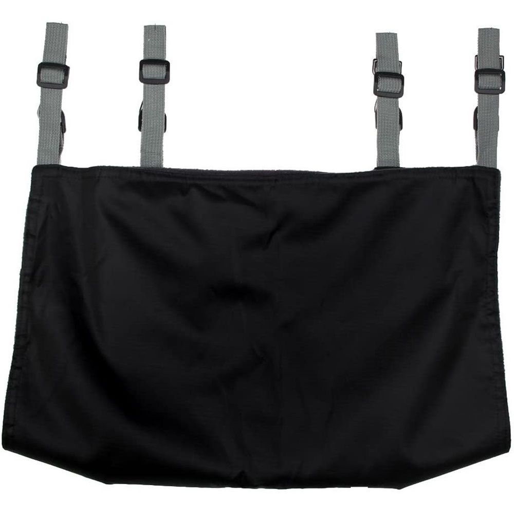 Cat Hammock for Cage - Hanging Washable Soft Outdoor Mat, Waterproof Cooling Bed for Large Kittens 16.5*22 in (Black) — image 4