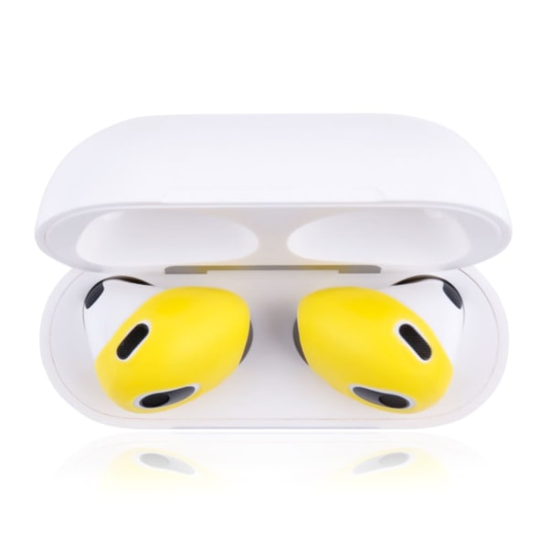 sets of earplugs for Airpods Pods 3 silicone ear caps Bluetooth compatible headphones Earplugs Ear cushions Ultra-thin anti-slip Blue red yellow โ image 6
