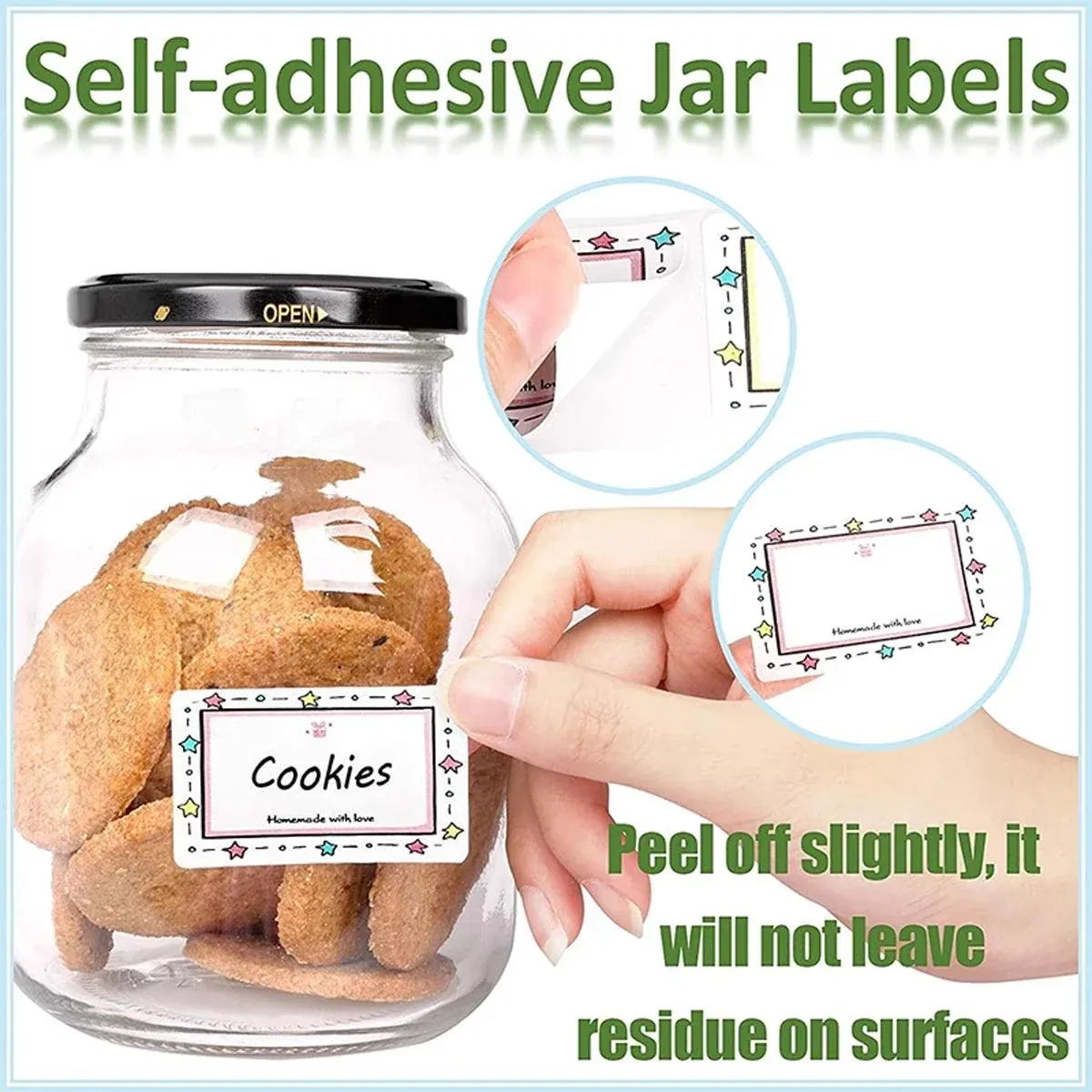 Colour Border Name Label Category Tag Sticker Adhesive Office Organization โ image 6