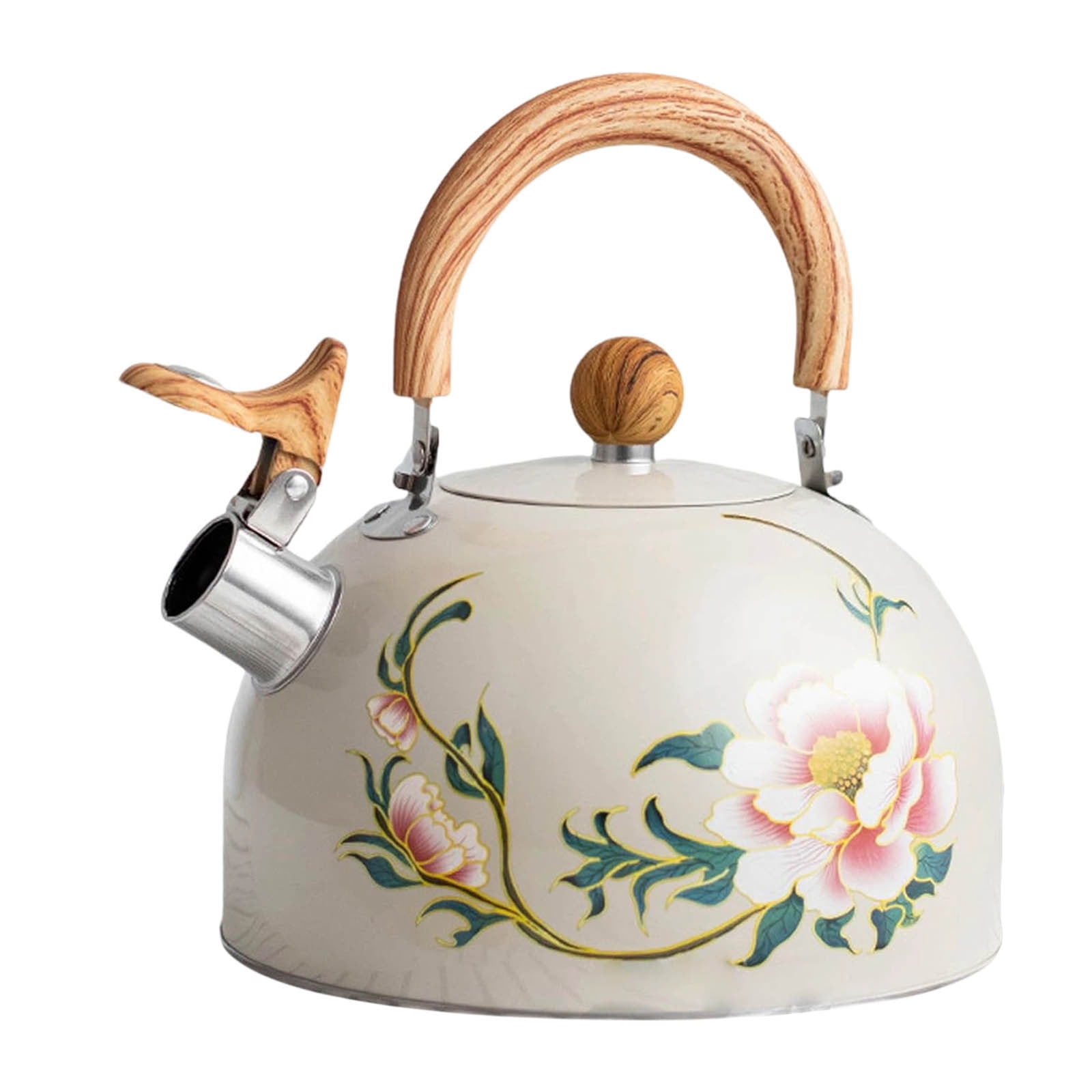 Whistling Tea Kettle for Stovetop, Stainless Steel Tea Pot Kettles, Rapid Boiling Teapot with Stay-Cool Ergonomic Handle, Perfect for Home & Kitchen Multicolor โ image 3