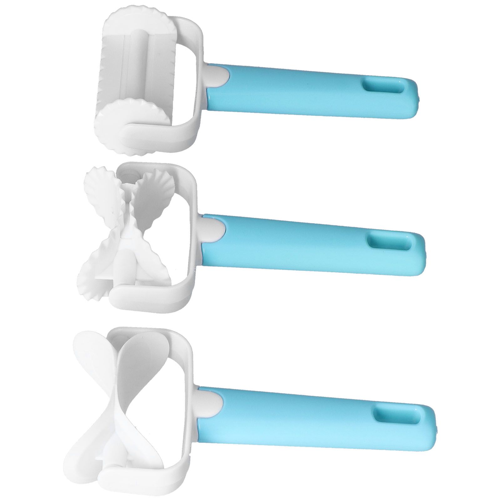 3Pcs/Set DIY Dough Cutter Roller Baking Accessory for Wonton Biscuit Cookies Dumpling Cake Making โ image 6