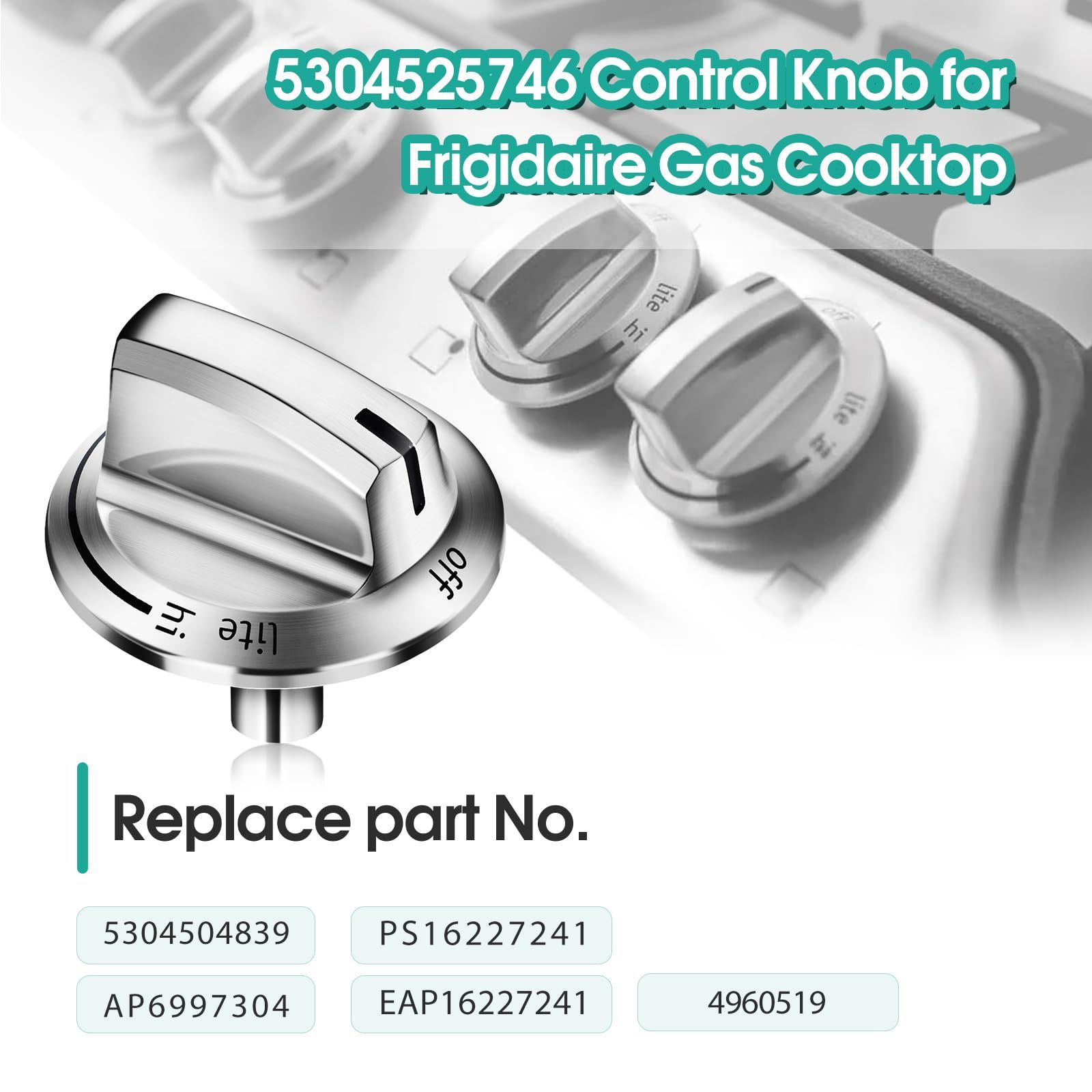 Upgraded version 5304525746 gas stove switch barbecue stove gas stove knob accessories kitchen appliances — image 5