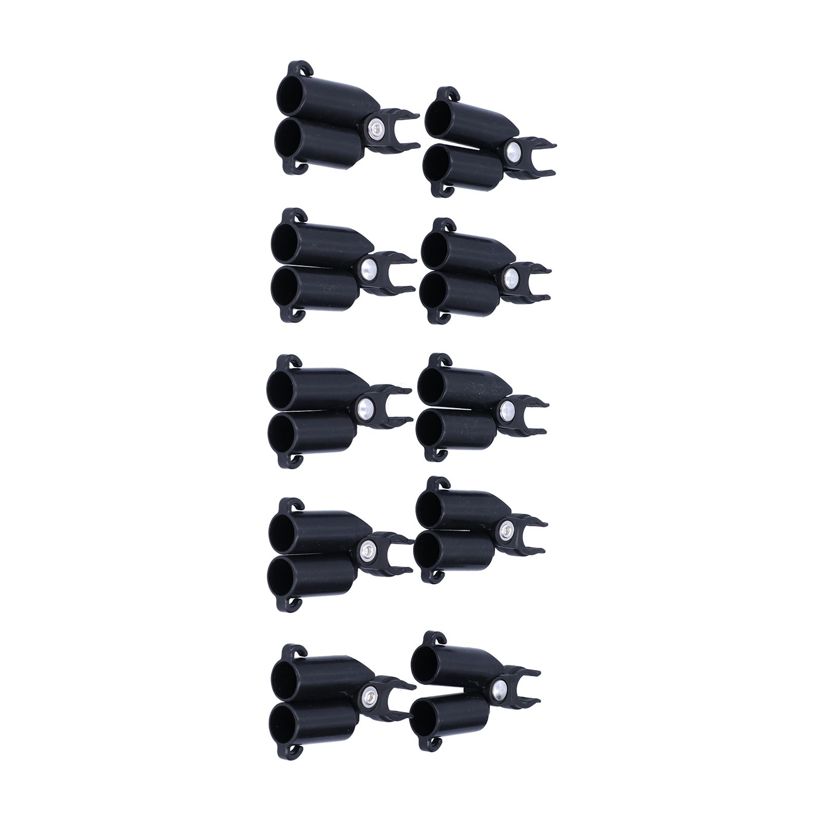 10PCS A-Type Connecting Joint Fixed Clip Plant Supports Fixing Stakes Connector Garden Tool(16mm ID ) — image 2