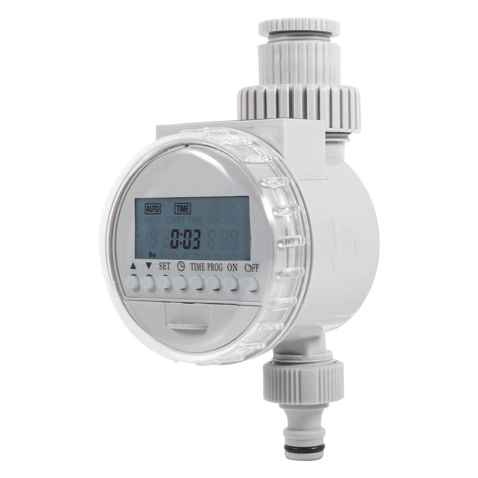 1Pc Solar Power Home Garden Auto Water Saving Irrigation Controller LCD Digital Watering Timer — image 2