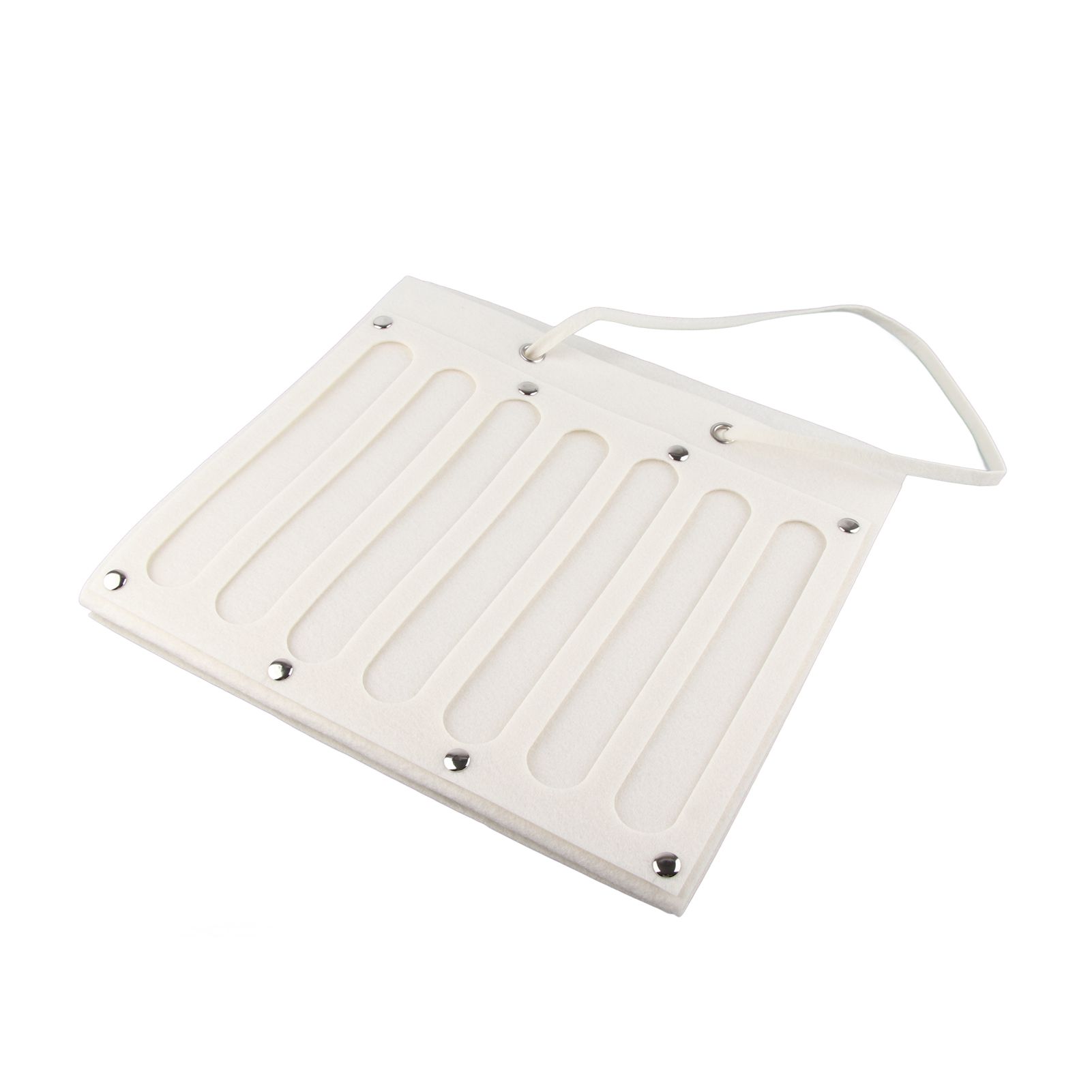 Wall Hanging Storage Bag Kids Hairpin Claw Holder Felt Display Organizer for Jewelry Hair Accessories Vertical — image 4