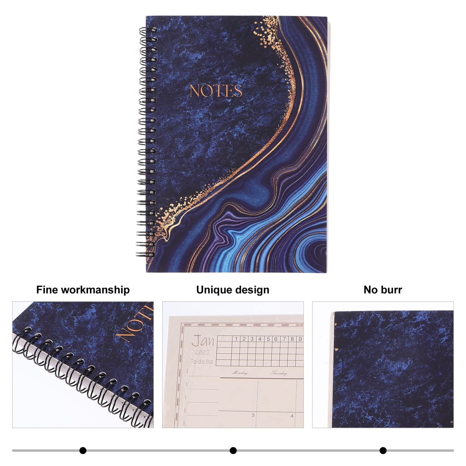 Agenda Book Subject Note Pads Cartoon Notebook 2022 Weekly Planner Notebook Planner Book Daily Notepad Notebooks Schedule โ image 2