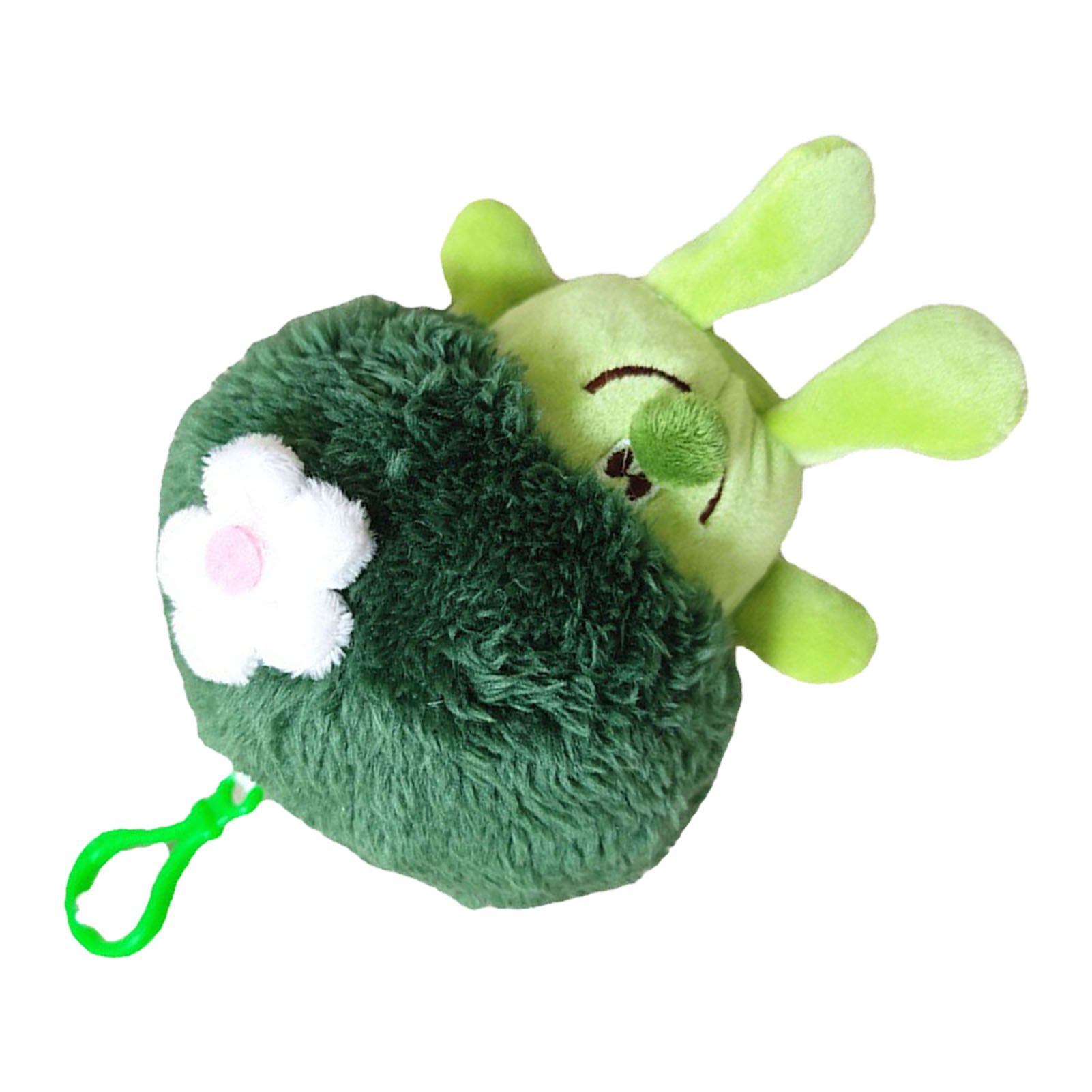 Plush Pendant Cute Broccoli Shape Stuffed Toy PP Cotton Vegetable Pendant for Keychain Keyring Bag Large — image 4