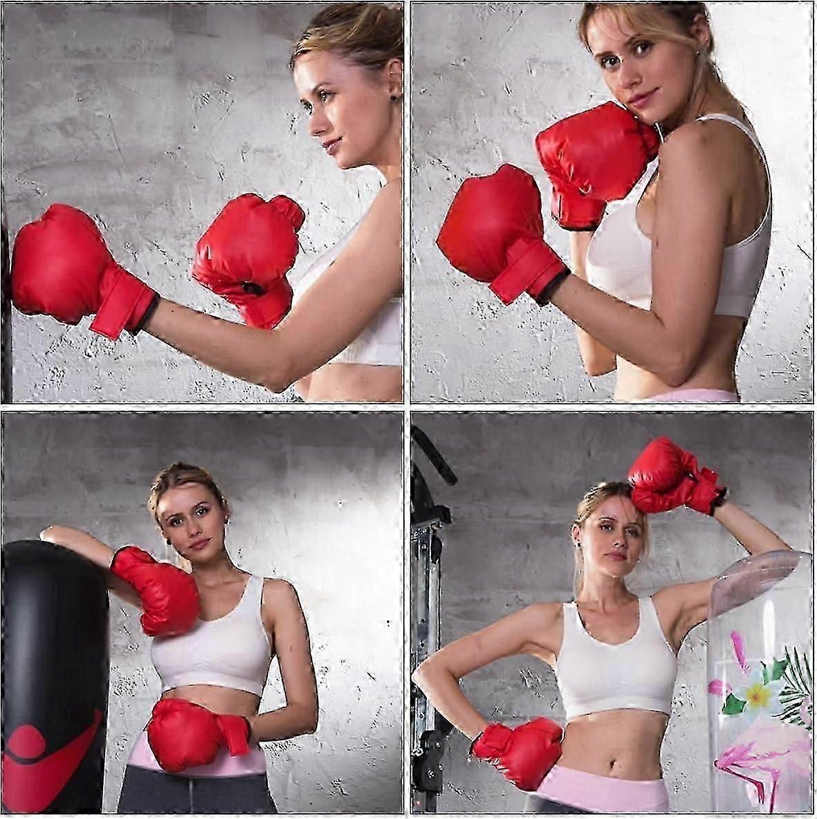 Red Boxing Gloves for Fitness, Sports Equipment & Training โ image 2