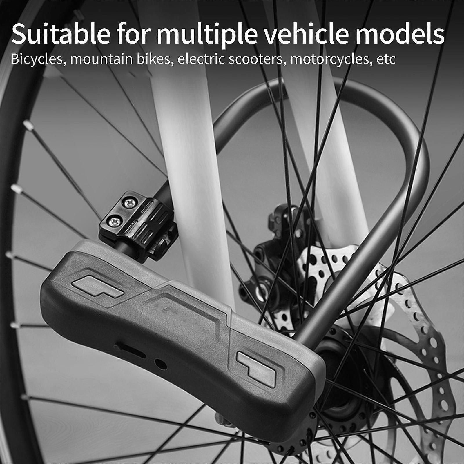 Durability Bike Lock Rusts Resistant Bicycles Lock Multifunction Key Lock for Various Cycling Enthusiasts -Orange โ image 5