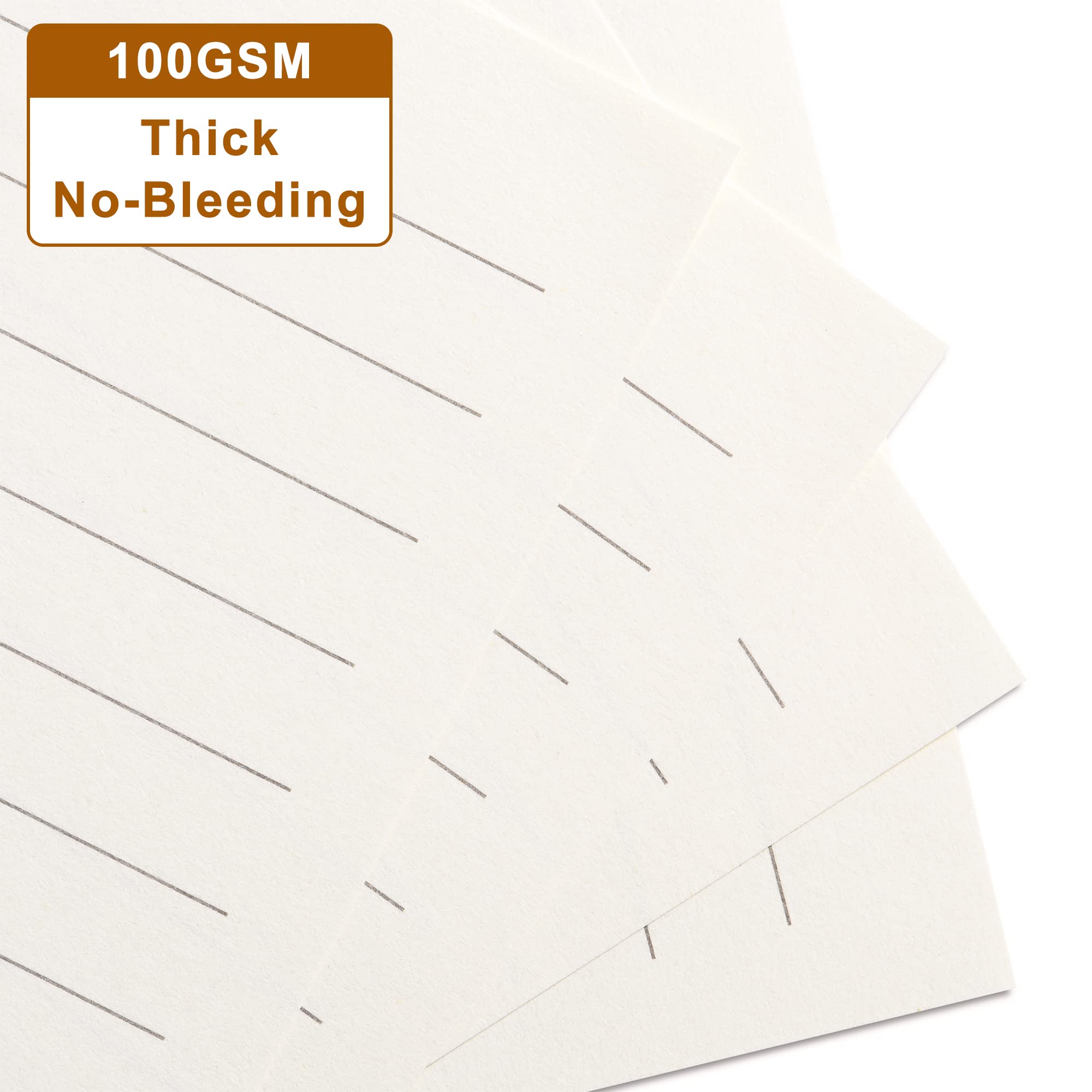 Refill A5 lined - Ring binder paper - Agenda refill - Notebook paper - Loose-leaf paper - School supplies - Office supplies - Writing pad - Notepad - 6 rings — image 3