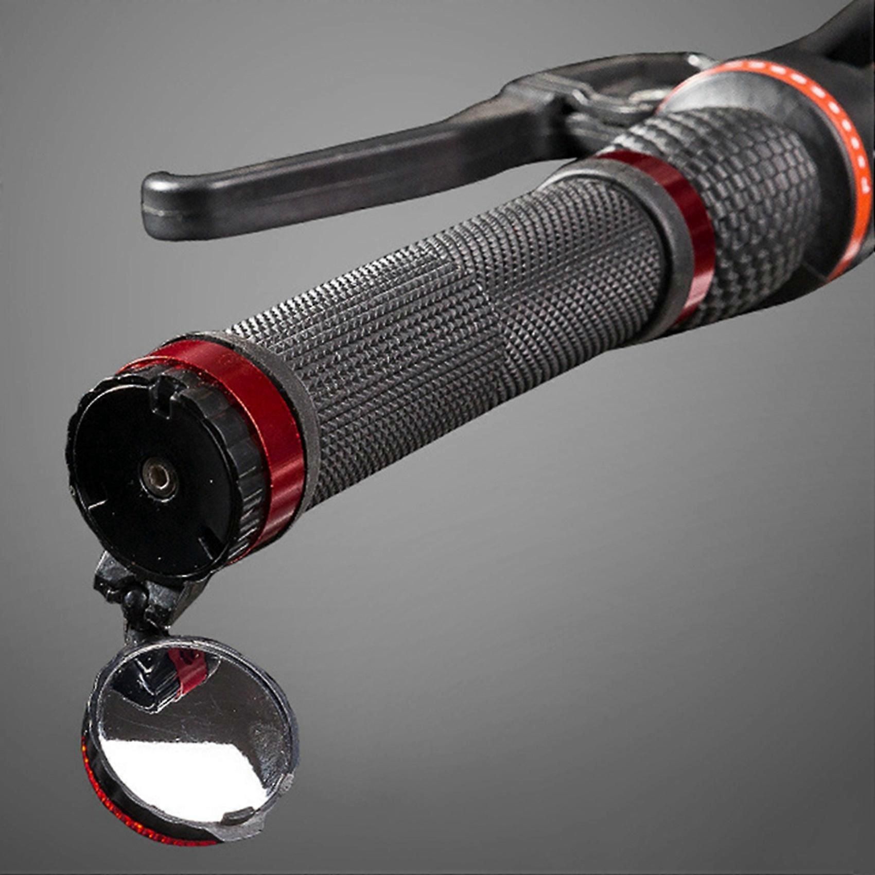 2X Bicycle Rearview Mirrors 360Degree Adjustable Bike Handlebar Mirror Blast-Resistant Glass Lens Safe Bike Mirror — image 5