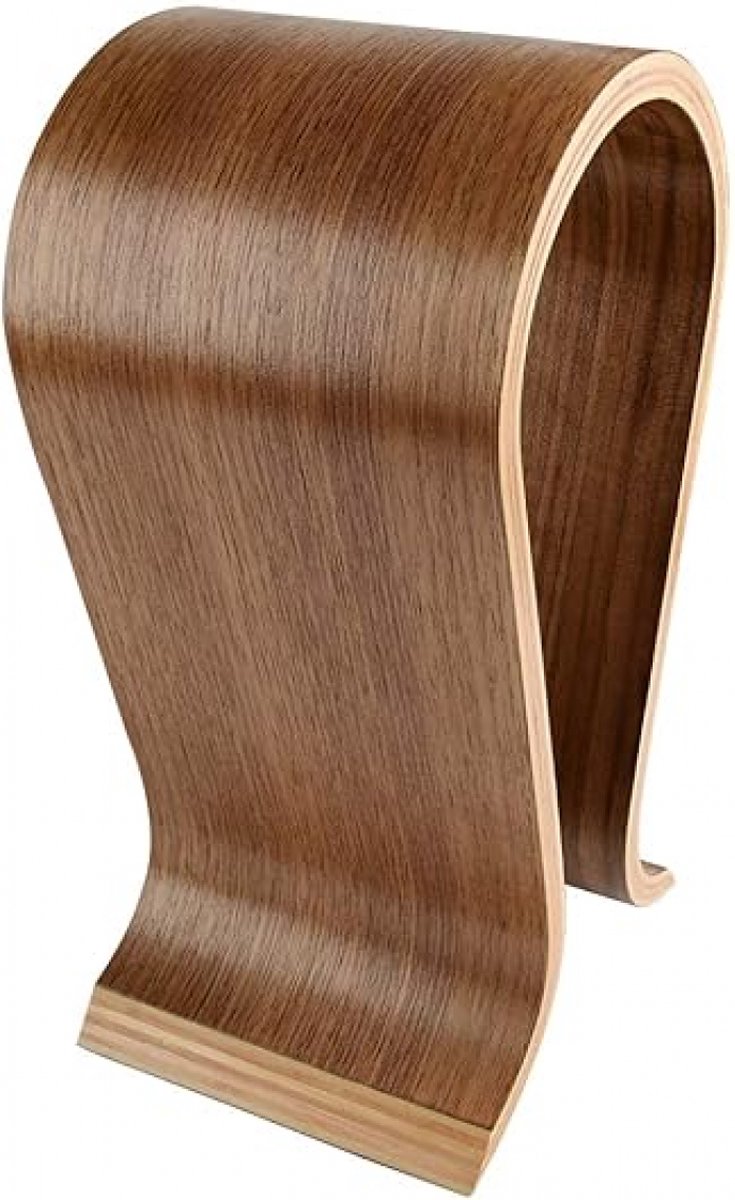 Headset Stand - Headphone Holder - Headphone Hook - Headphone Hanger - Wooden - 255 × 100 × 155MM - Wood Color — image 2