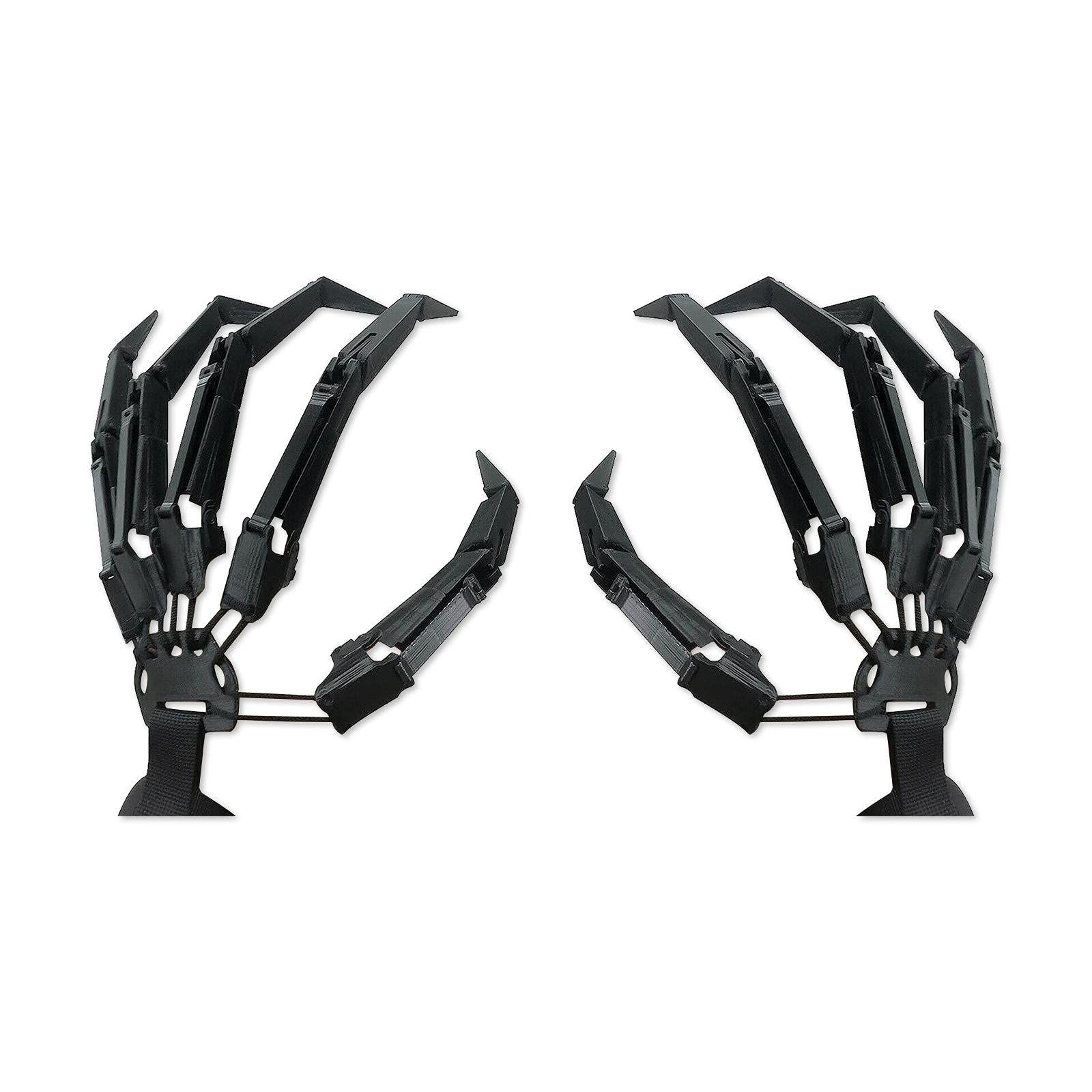 Halloween Articulated Fingers,Articulated Finger Extensions with Flexible Joints,Claw Gloves for Party Dress Cosplay Costume Props