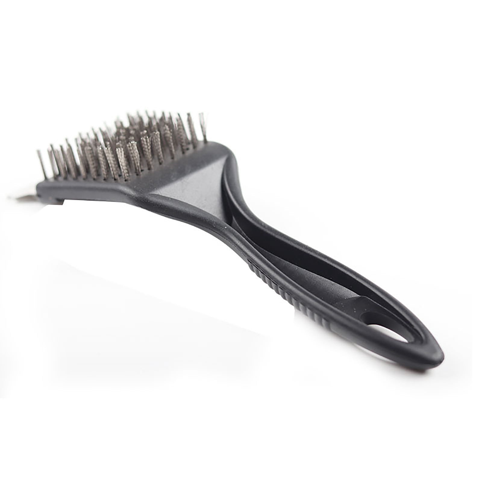 Stainless Steel Grill Cleaning Brush, Wire Brush, Grill Brush Cleaner Tool with Scraper and Wire Brush for Gas, Electric, Charcoal Grill, BBQ Grill, r, Grill — image 4