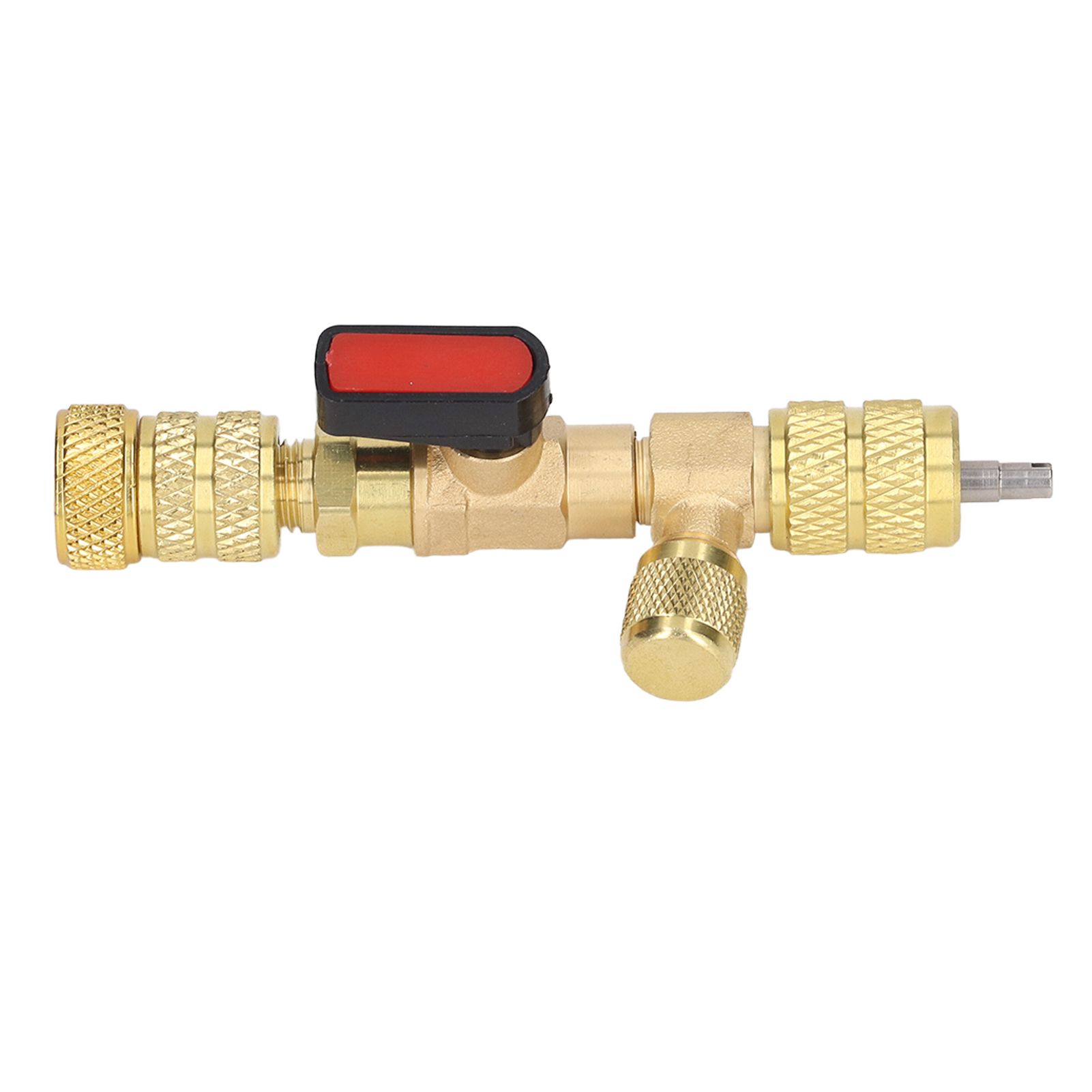 Valve Core Remover 1/4SAE 5/16SAE Port Air Conditioning Line Repair Tool for R12 R122 R410 โ image 6