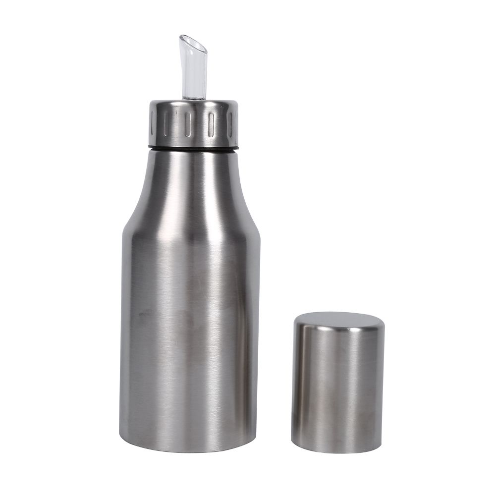 Practical Stainless Steel Oil Pot Can Drizzling Vinegar Dispenser Kitchen Supplies(500ml) โ image 2