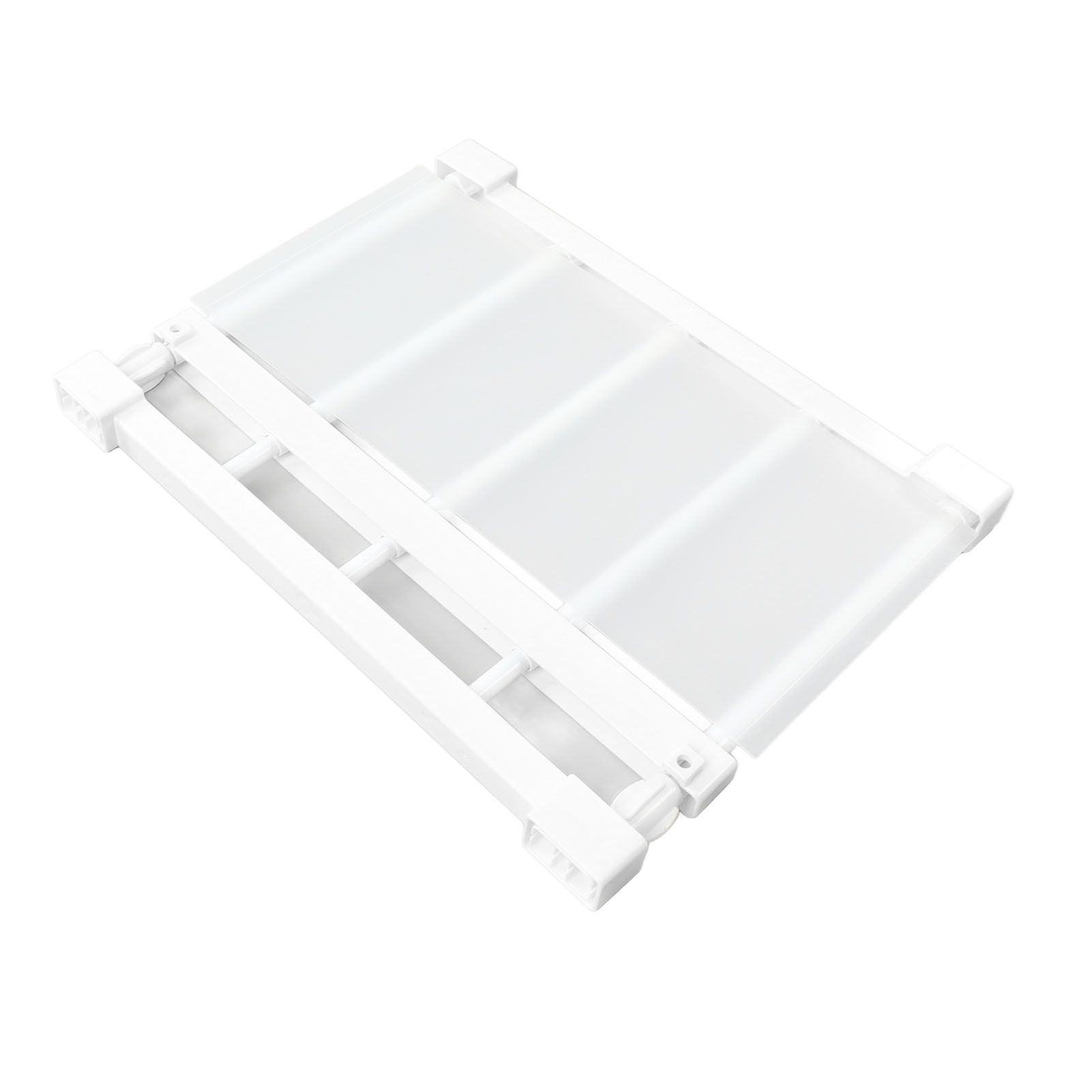 Tension Rod Shelf 14.2 Inch Width Nail Free Expandable Storage Rack for Cabinet Wardrobe 30 to 40cm /11.8 to 15.7in — image 5