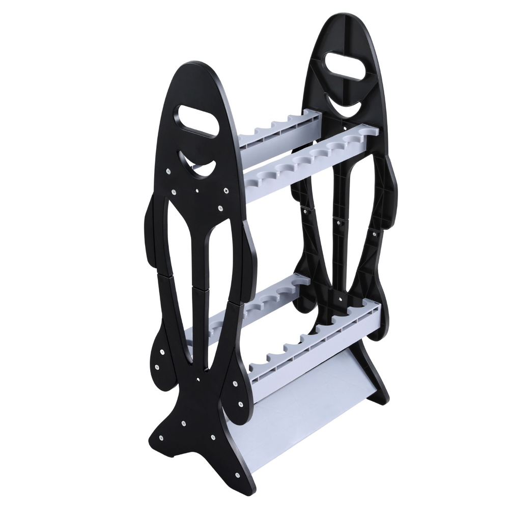 Seamanship Fishing Rod Holder 16 Storage Rack Fishing Pole Stand Garage Organizer Holds โ image 4