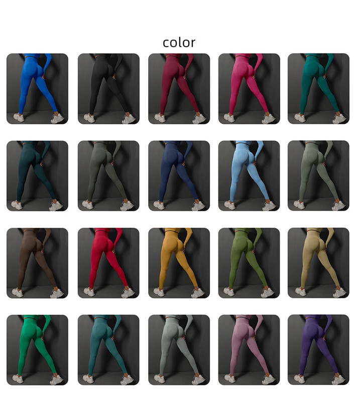 Size M Navy Blue Seamless High-Waisted Yoga Pants for Women - Lift Workout Leggings for Running, Gym, and Fitness โ image 5