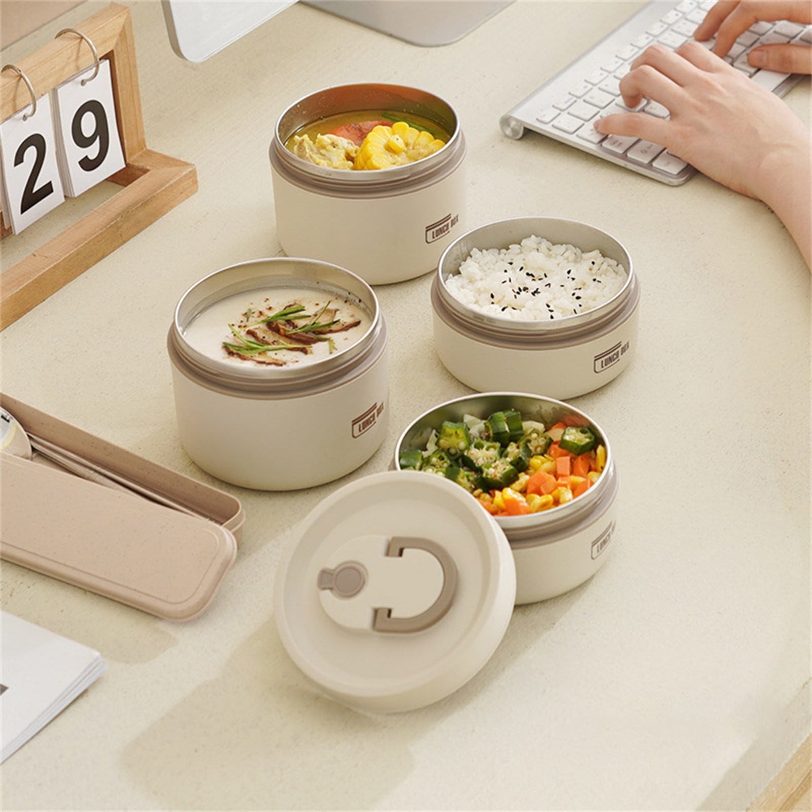 Soup Bowls, Microwave Ramen Bowl with Lid, Lunch Box with Lid, Durable and Heat Resistant Bowl for Noodles, Rice, and Soups, Perfect for Home, Office, or — image 6