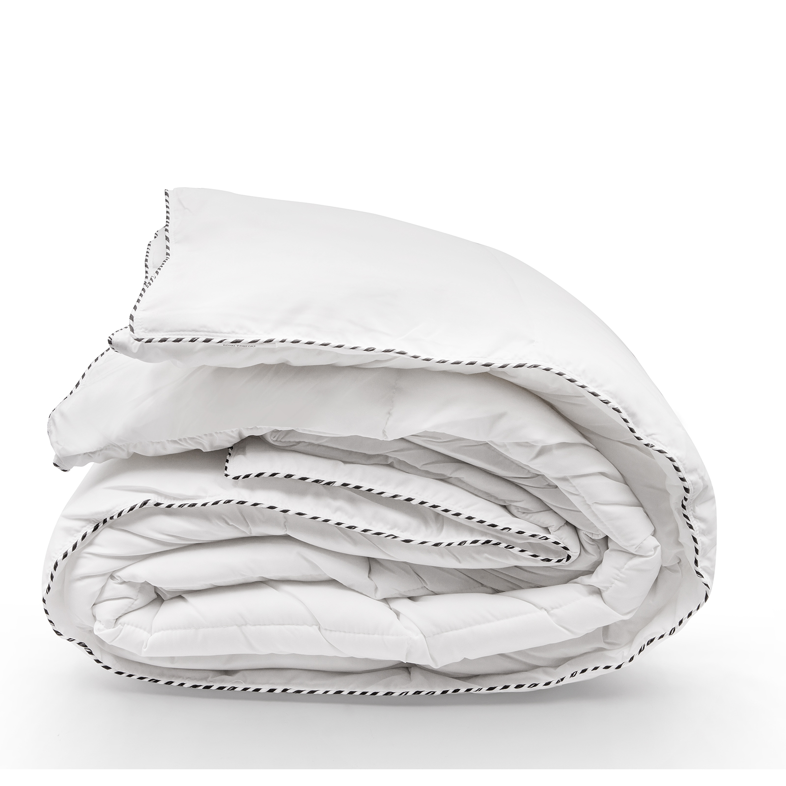 Royal Comfort Bamboo Blend Quilt 250GSM Luxury Duvet 100% Cotton Cover - King - White — image 6
