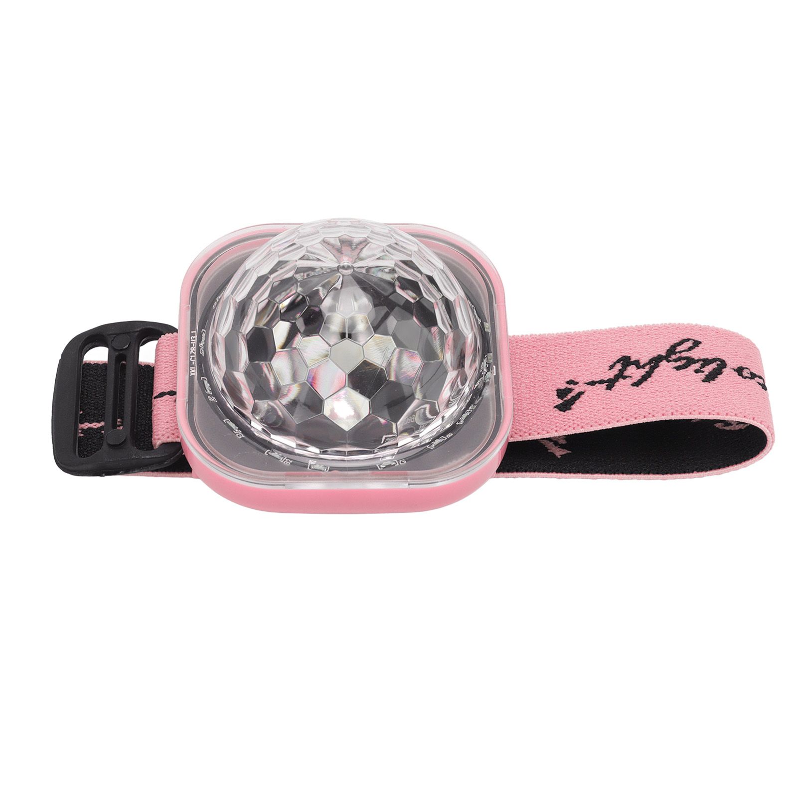 Colorful Wrist Ambient Light Ball Stage Bracelet Lamp RGB Wrist Light for Car KTV Wedding Pink Shell — image 4