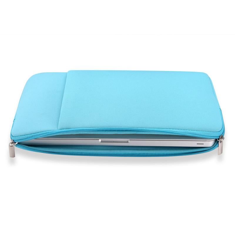 Laptop Sleeve Soft Zipper Pouch 13in Laptop Bag Replaent for MacBook Air Pro Ultrabook, Black β image 4