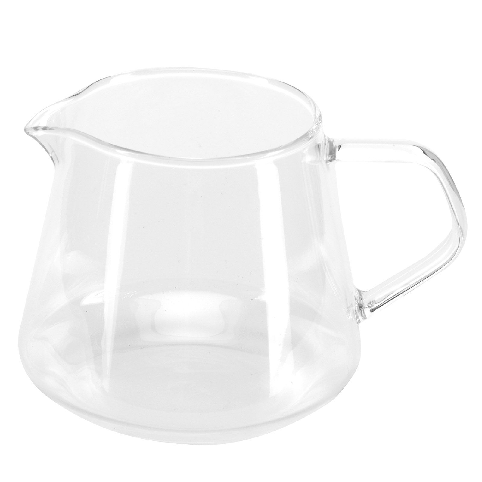 Transparent Cup High Borosilicate Glass Coffee Sharing Cup AntiScalding for Drinking Tea(650ml ) — image 2