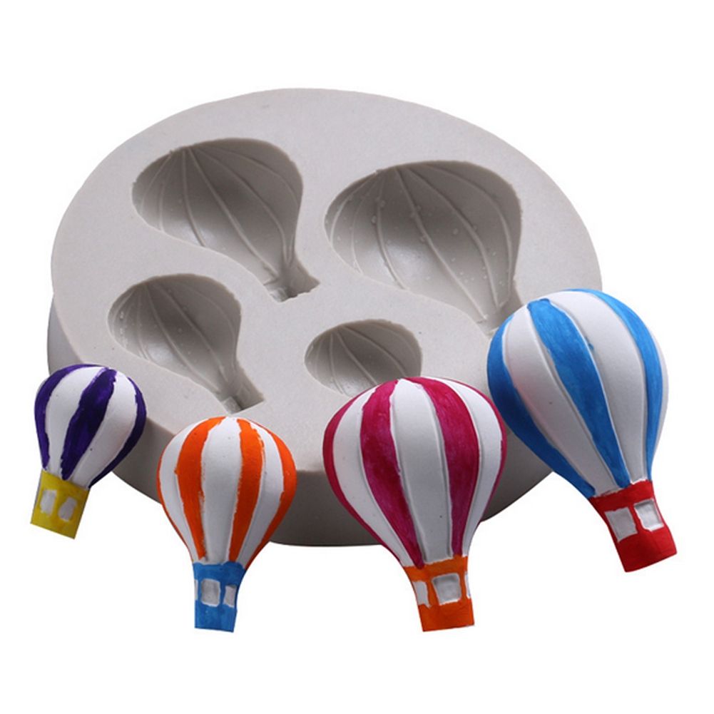 Hot Air Balloon Pattern Fondant Cake Decorative Baking Silicone DIY Mold (50-614) โ image 3