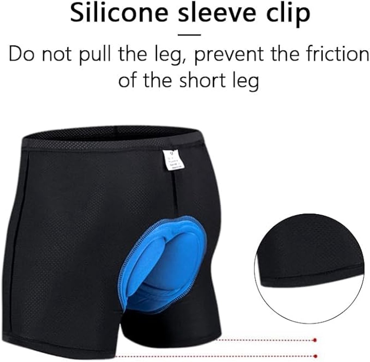 Cycling Shorts - Professional Mountain Bike Shorts - Ergonomic Boxer Shorts - Soft and comfortable MTB Pants - Cycling Sports Shorts with 3D Silicone Seat Pad — image 4
