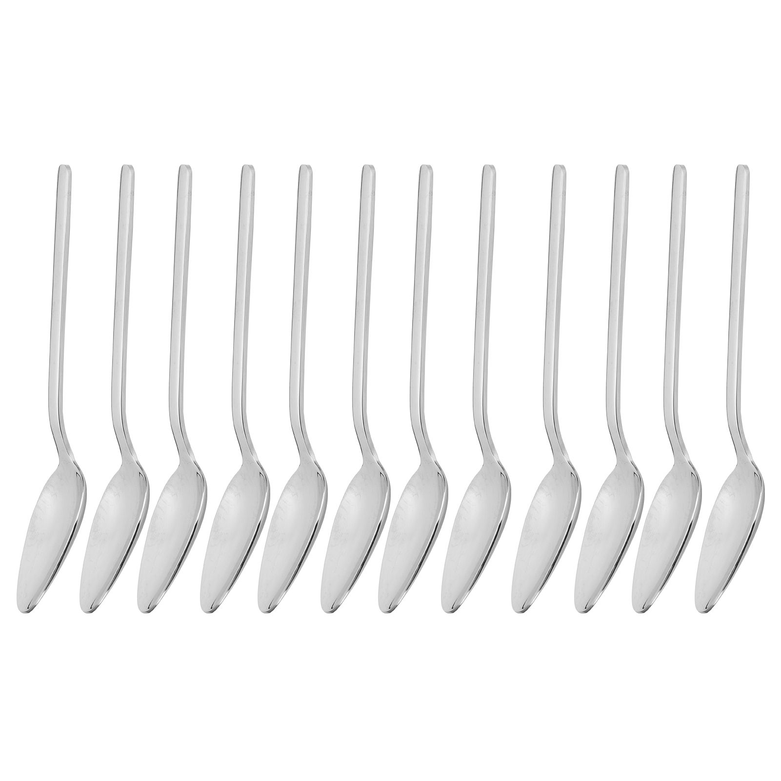 12Pcs Thickened Coffee Spoon 316 Stainless Steel Mirror Polishing Dessert Spoon Gift SetJ13421/04 — image 5