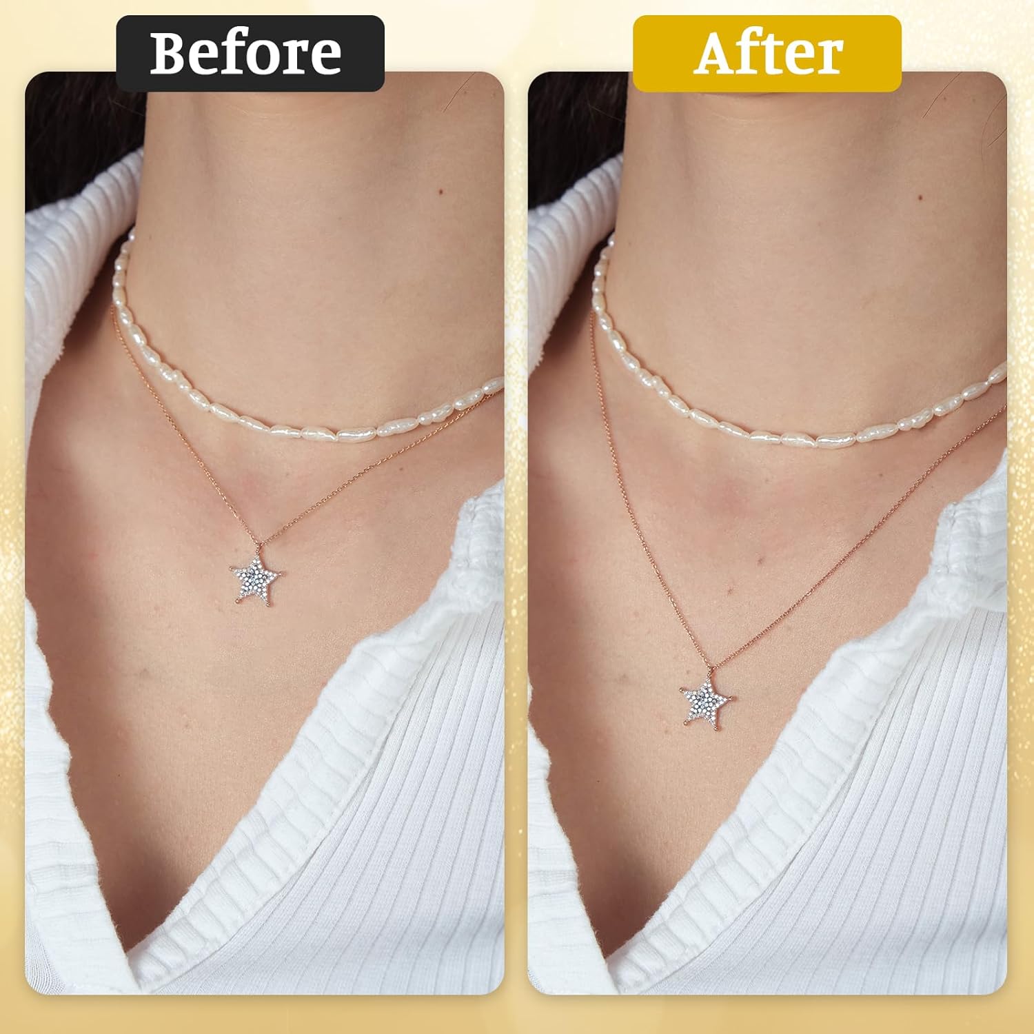 16Pcs Necklace Extenders for Women Necklace Extension Connector Lobster Claw Jewelry Chain Stainless Steel Chain Extenders Assorted Sizes Colors for Necklaces โ image 3