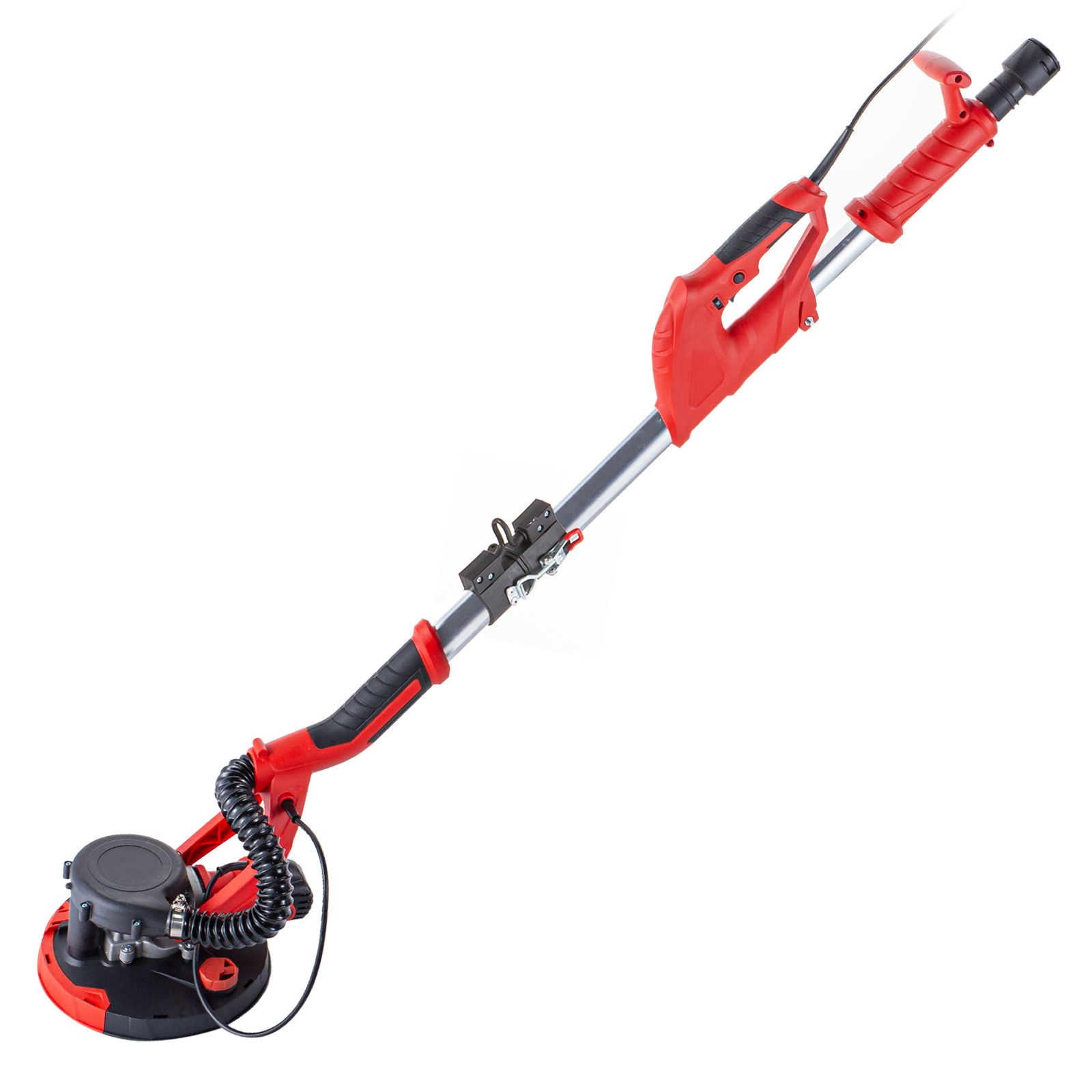 Drywall Sander 750W Electric, Electric Sander Variable Speed 800-1750RPM, Drywall Sander Foldable Sheetrock Sander, with Telescope Handle,Vacuum Bag Drywall