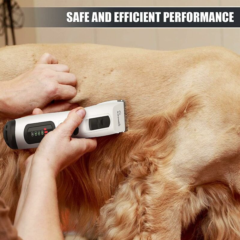 Dog Clipper - Professional 3 Modes Dog And Cat Clipper For Long And Thick Hair, Cordless Rechargeable Electric Clipper — image 2