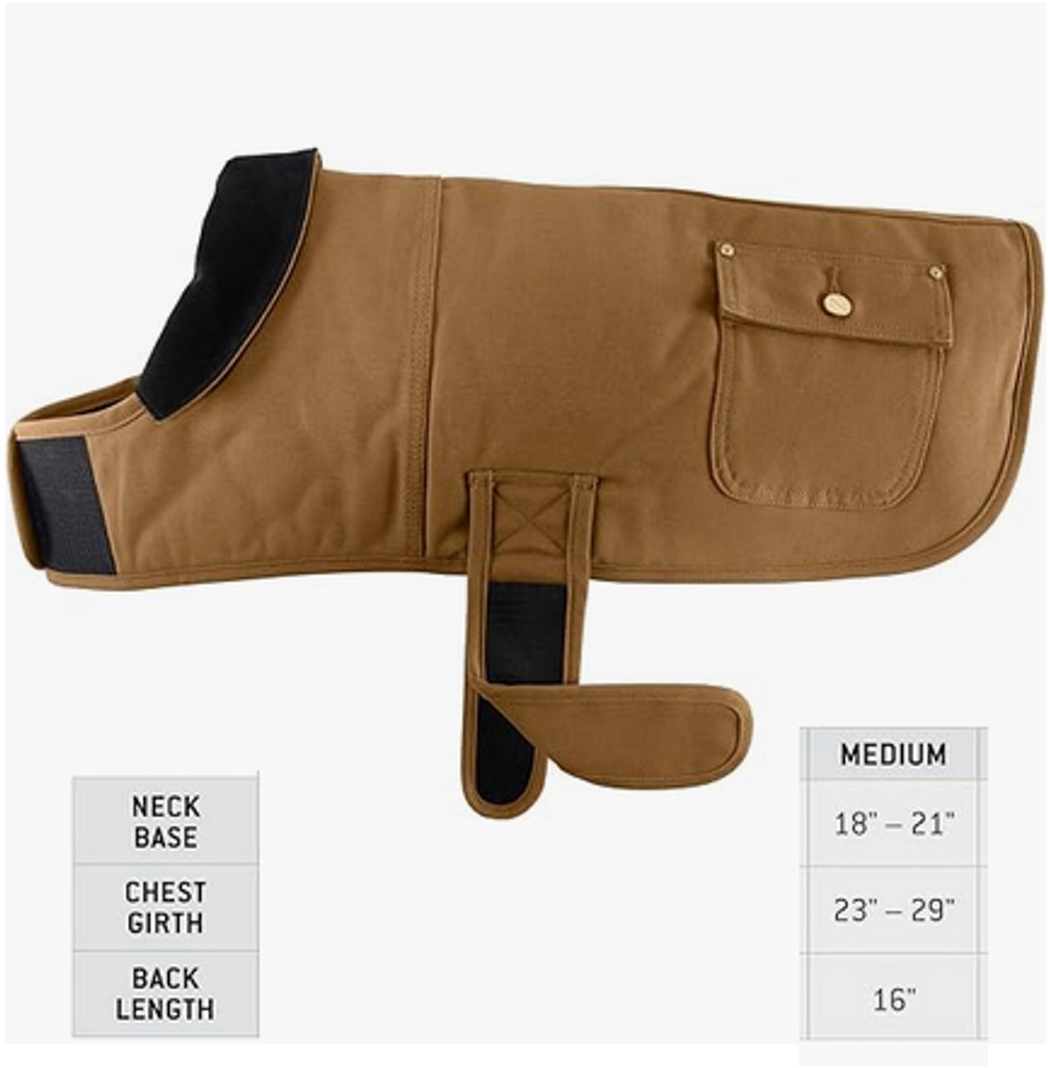 Dog Coat - Dog Overalls - Warm Dog Coat - Synthetic Dog Coat - Perfect for Cold Weather - Windy Weather - Pet Clothing - Size M - Warm Clothing - Outerwear — image 3