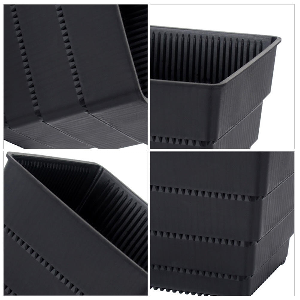Planter Resin Black For Family 1Pc 4.7 × 4.4In 12 × 11.1CM Black — image 2