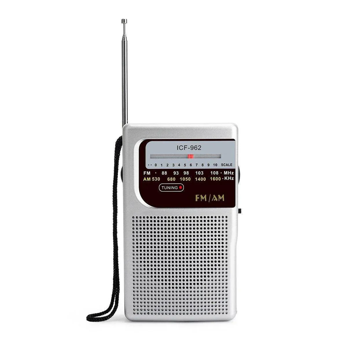 Vintage Retro Portable Radio FM AM Classic Speaker for Home Office Outdoor Use — image 2
