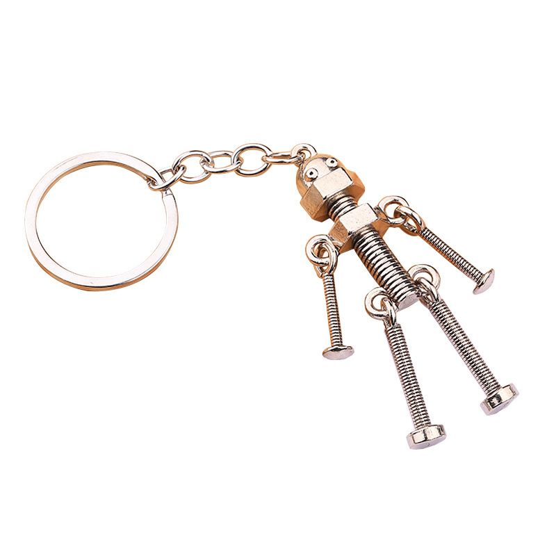 Unique Gothic Skull Skeleton Charm Keychain for Women Men Halloween Thanksgiving Christmas Gifts It's very unique — image 5