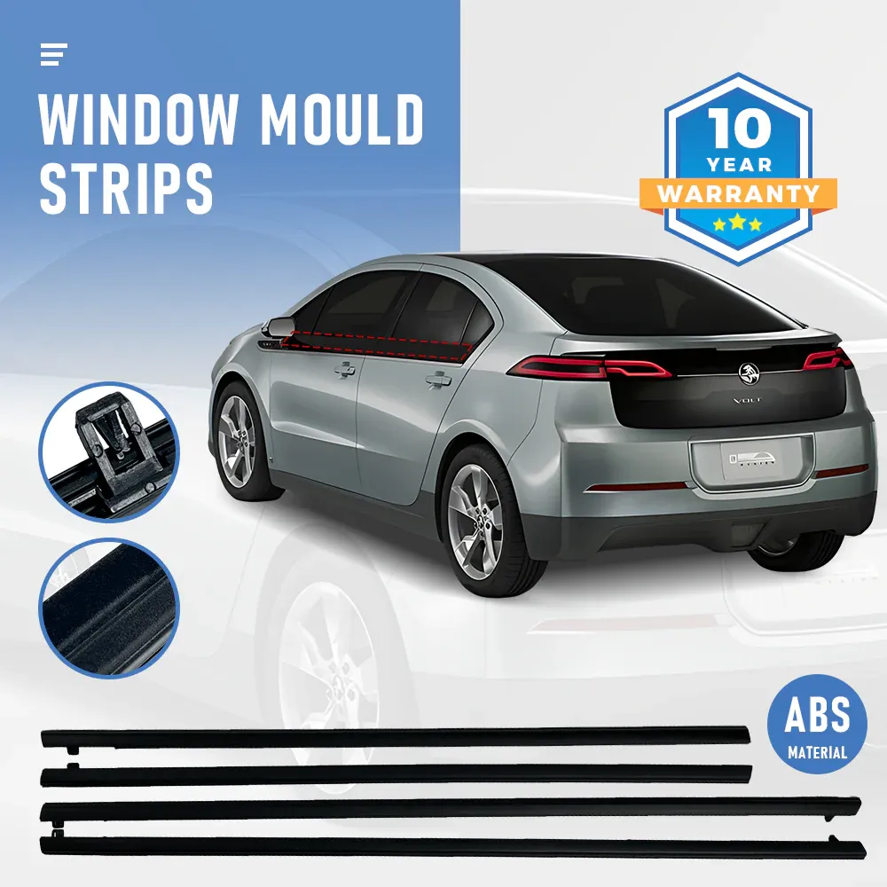 Outer Door Weather Window Rubber Seals Fit for Holden Commodore VE VF SEDAN V6 V8 Moulding Trim Strips Car Modification Accessories Black 4Pcs โ image 2