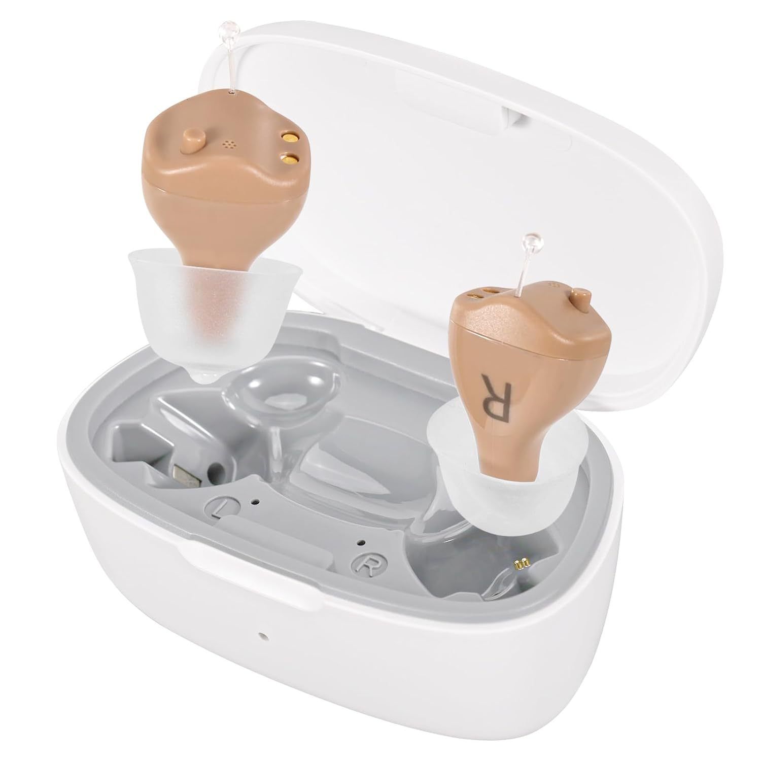 Rechargeable Hearing Aids for Seniors Adults, In Ear Hearing Aid Not Amplifier, Hearing Aides for Hard Severe Hearing Loss โ image 2