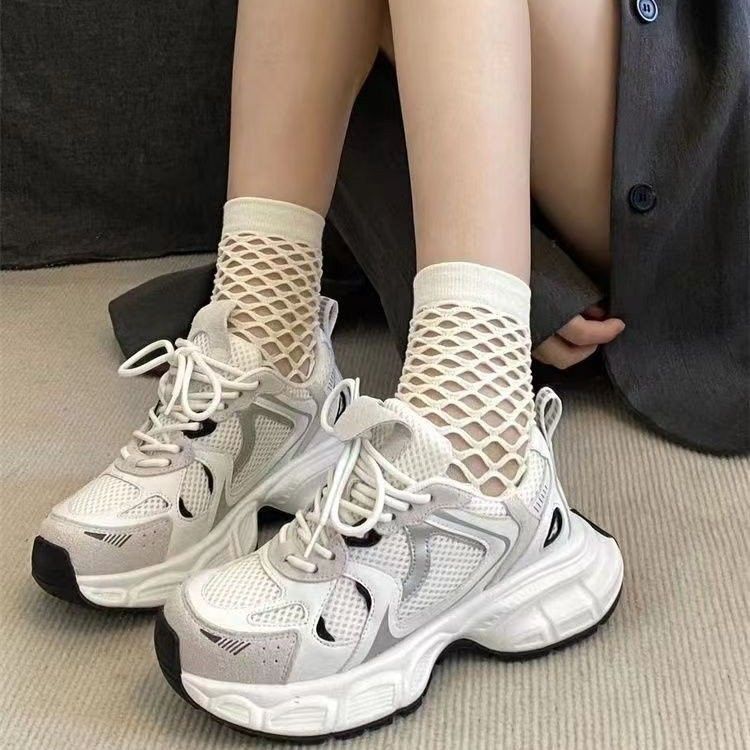 Women Lightweight Sneakers Mesh Casual Shoes White 38 โ image 5