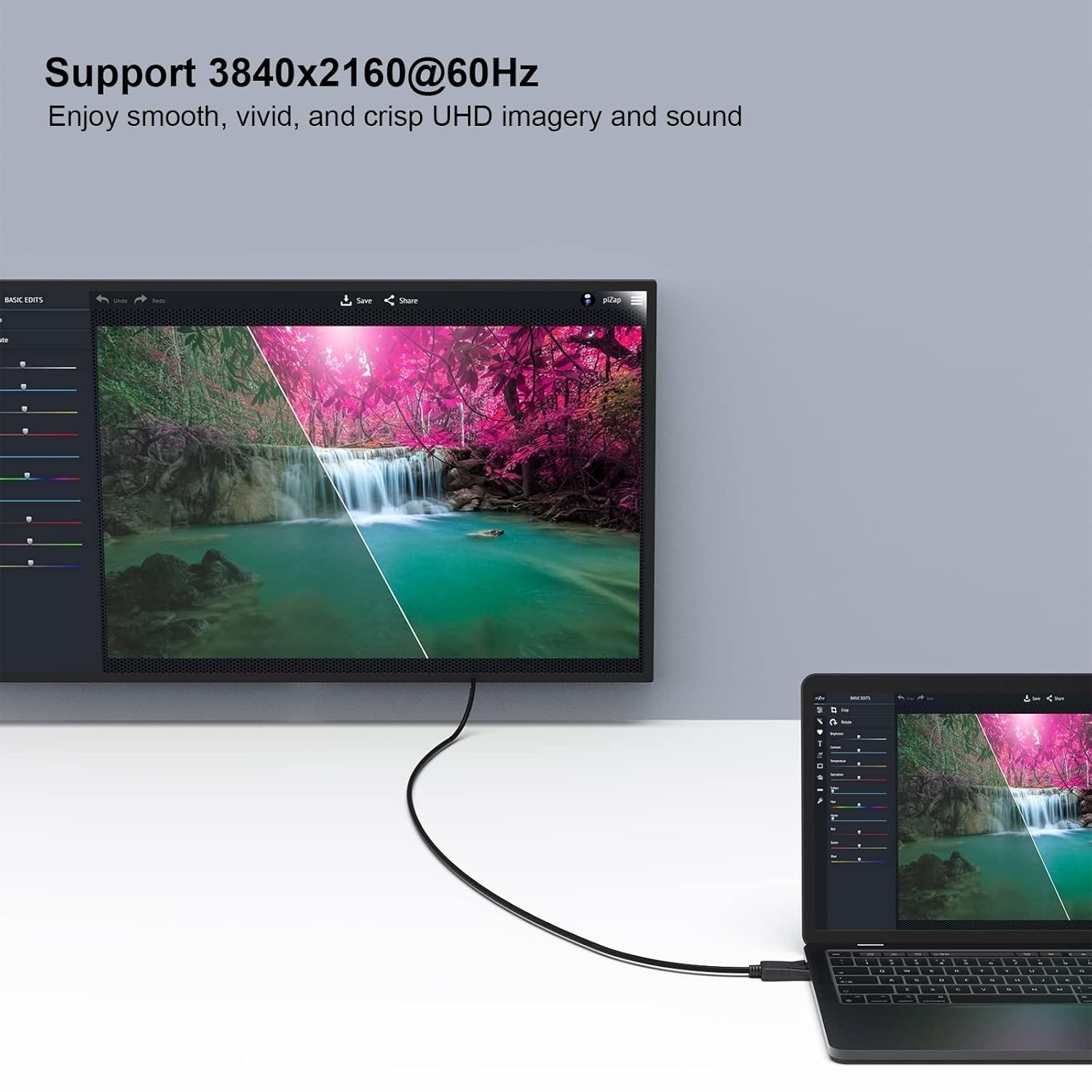 BENFEI 000200BK [VESA Certified] DP to DP Male to Male Cable 3M Supports 8K@60Hz Compatible with Lenovo, Dell, HP, ASUS and More — image 6