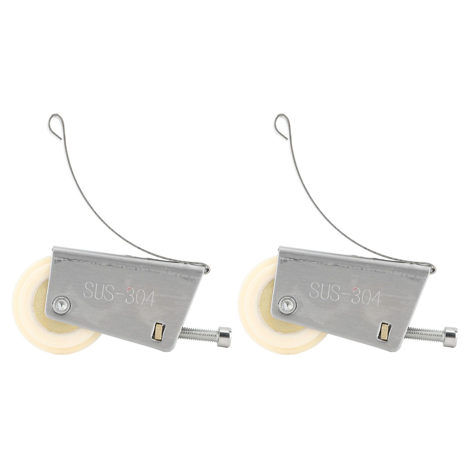 2Set Cabinet Sliding Door Window Roller Pulley Stainless Steel Sliding Door Window Roller Pulley Including Upper Wheel Waterproof Copper Core Cam Wheel โ image 4