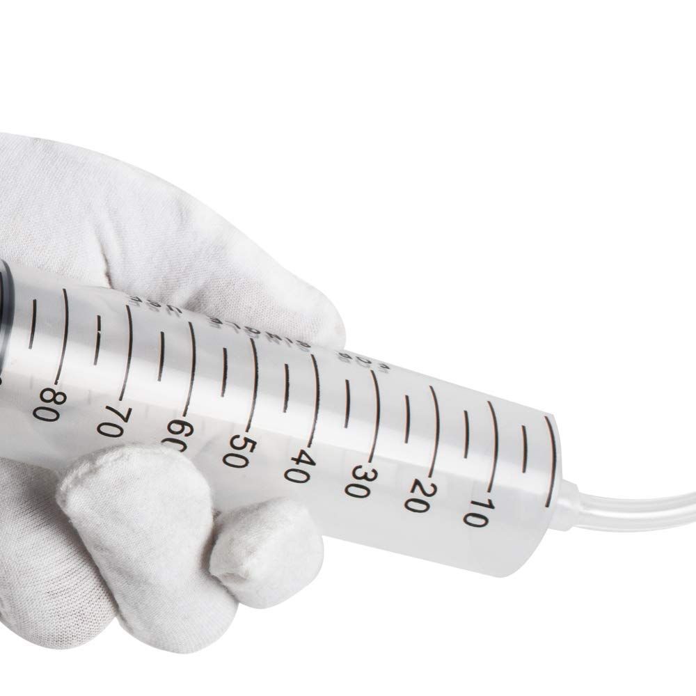 Handy Long Hose Fluid Suction Injector for Scientific Labs Injecting, Feeding Pets, Drawing Oil, Fluid and Water — image 5