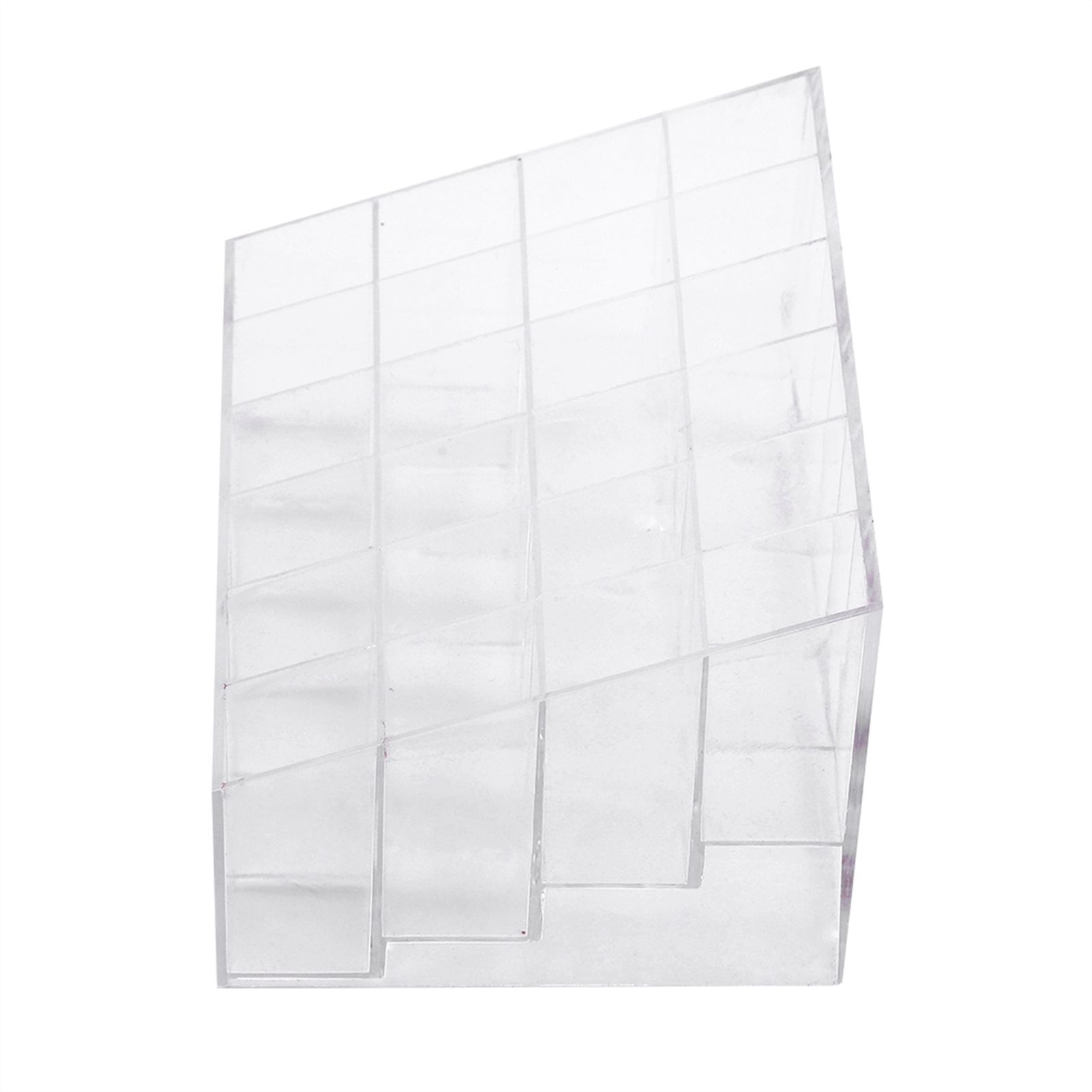 Transparent 24 Grids Lipstick Holder Organizer Display Stand Nail Polish Makeup Storage Box โ image 5