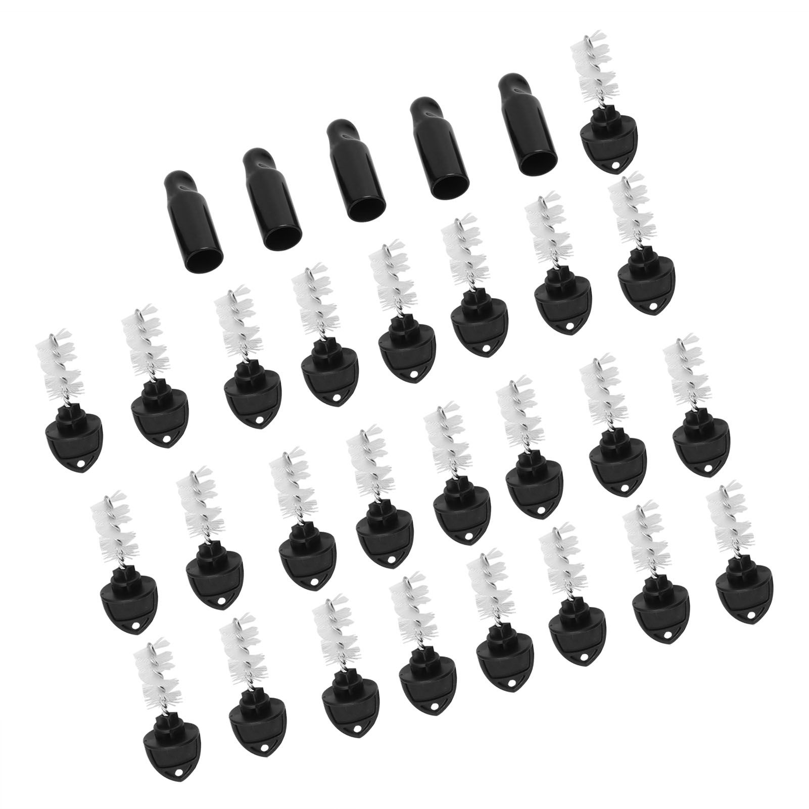 25PCS Beer Plugs Tap Brush 5PCS Beer Tap Cover Faucet Cap Beer Machine Faucet Accessories Set — image 5
