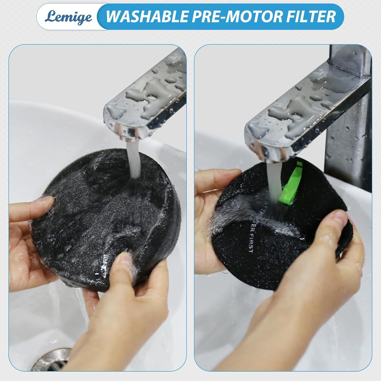 39883 3418 3402 3774 ilter or Bissell Pet Hair Eraser 39883 3774 3774G 3775 SuraceSense Pet 3418 3415 MultiClean Rewind 3402 3409 PowerLite 3404 Vacuum โ image 6