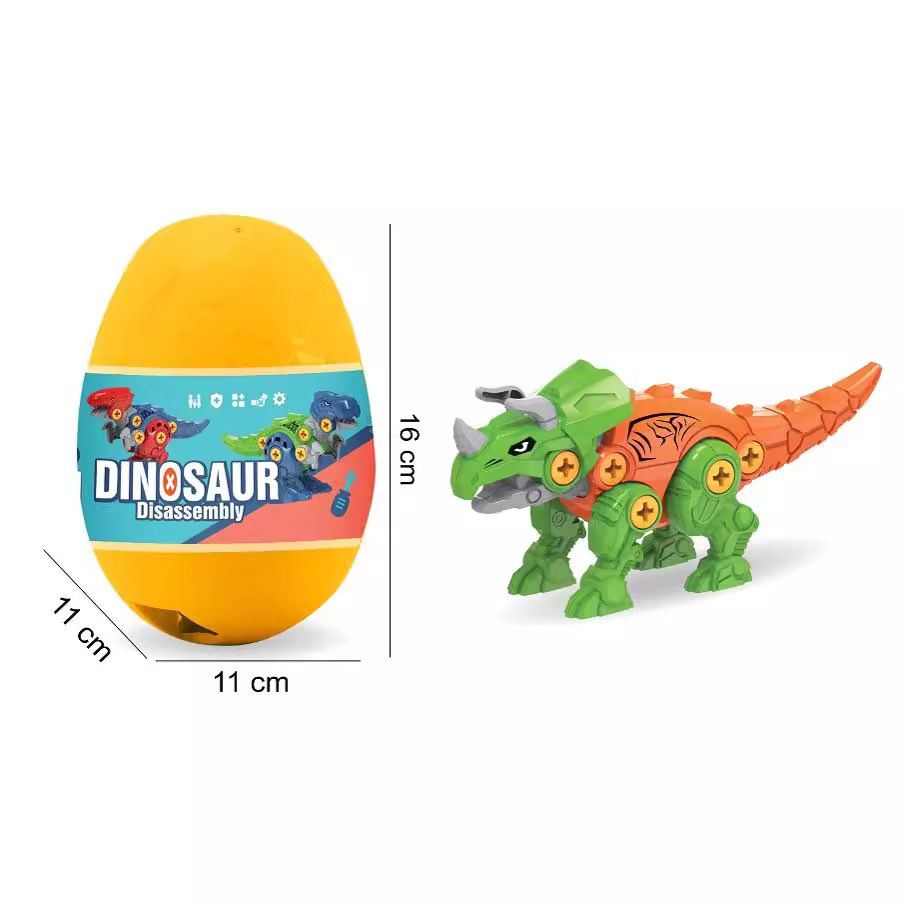 Dinosaur Building Blocks Educational Toy Four dinosaur color box โ image 3