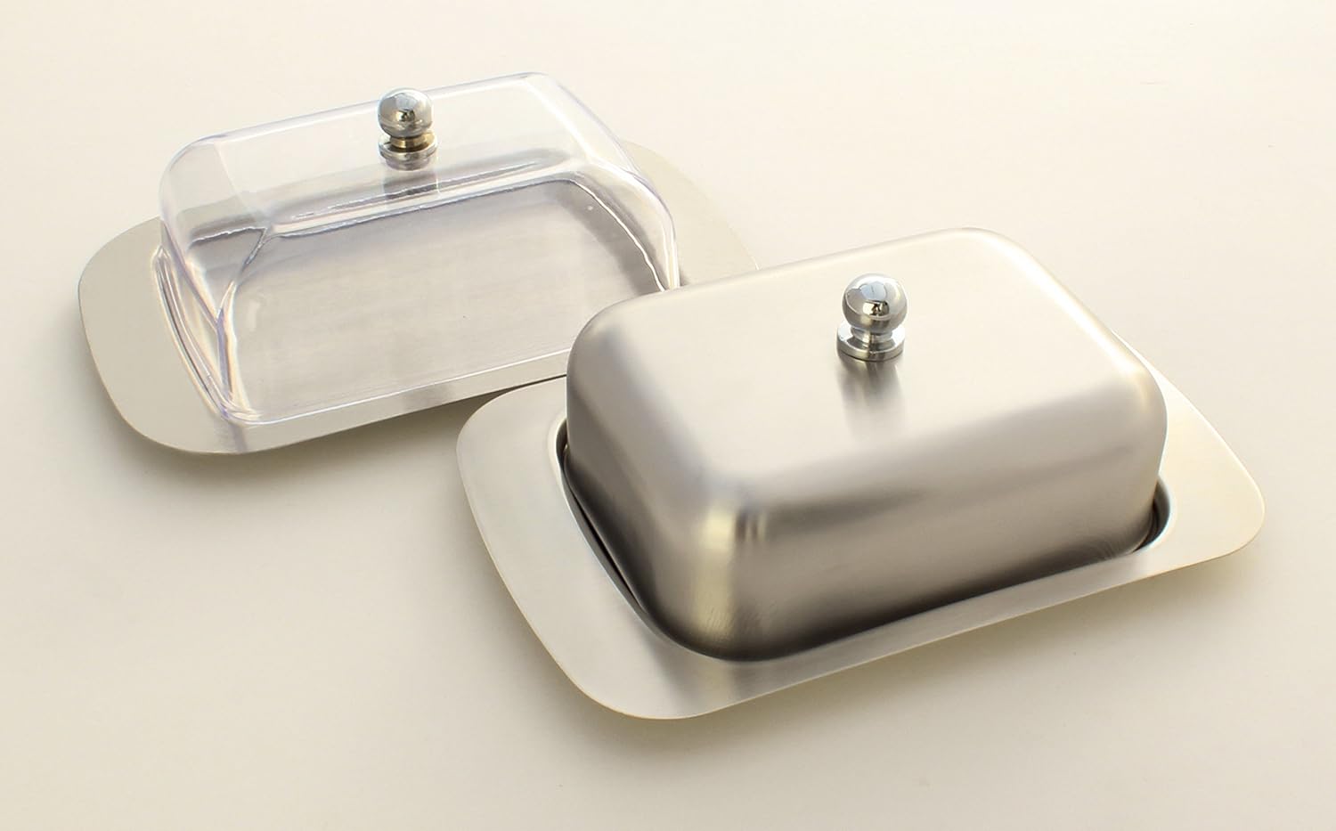 Stainless Steel Butter Dish with Lid 18.5x12.2x6cm Silver Butter Container for Kitchen Storage โ image 5
